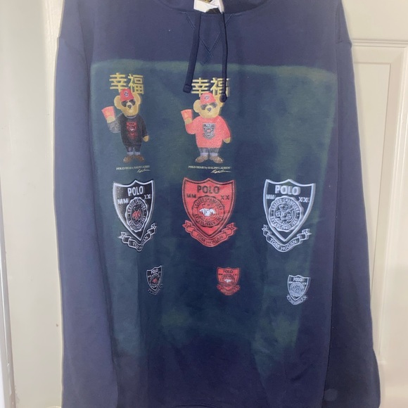 Polo XXL dye damage sweater - Picture 7 of 8